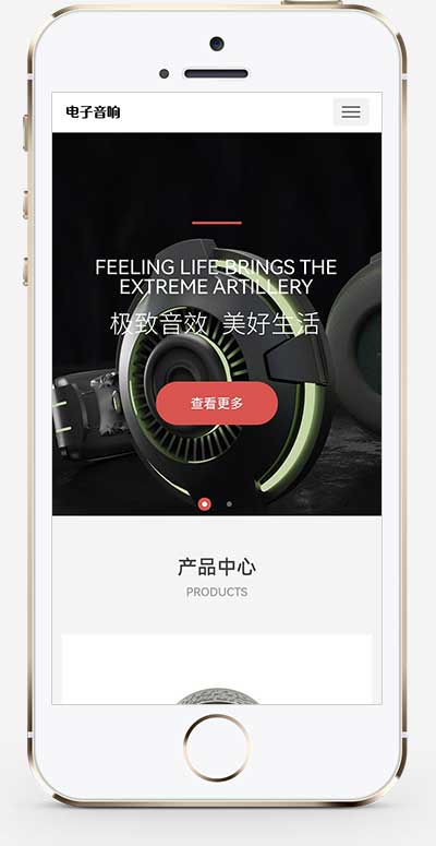 数码电子产品网站 智能音响