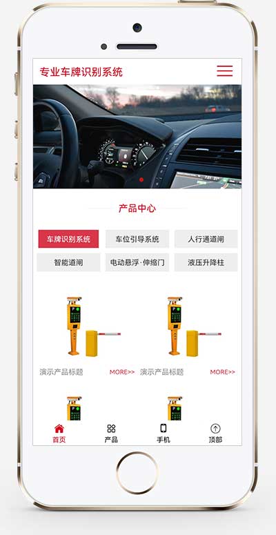 车牌智能识别系统类网站 停车场系统